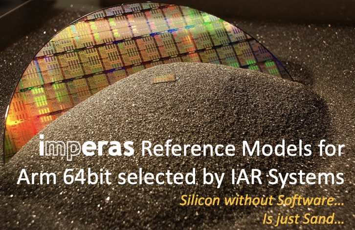IAR Systems Selects Imperas Models for Arm 64bit
