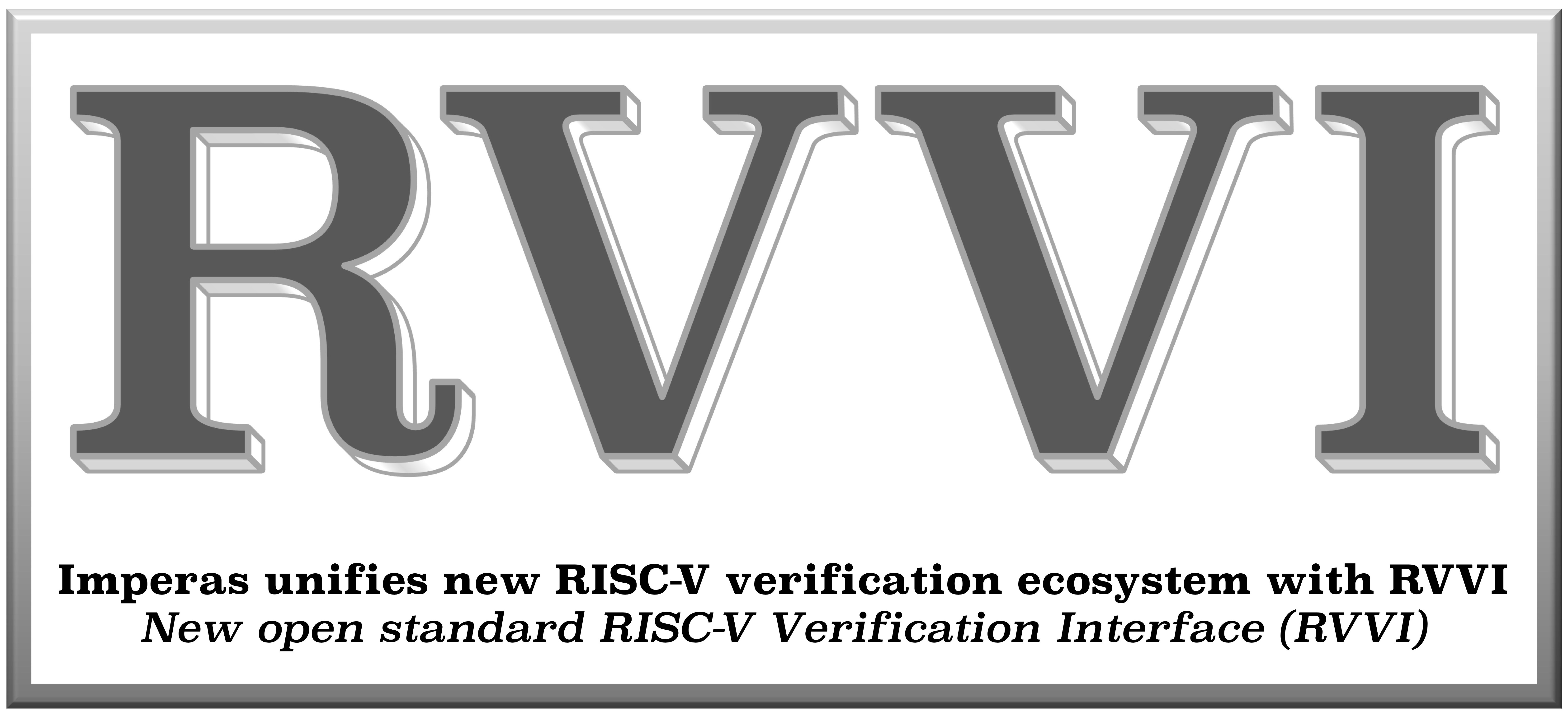 RVVI (RISC-V Verification Interface) for RISC-V Processor Verification