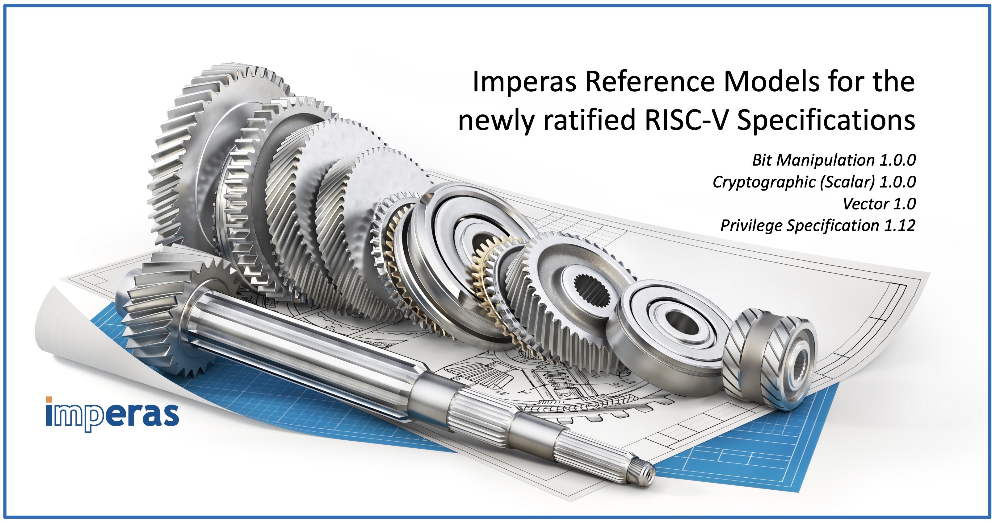 Imperas RISC-V Reference Models for latest ratified specifications