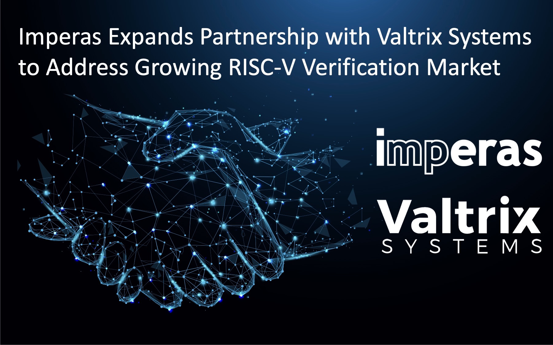 Imperas and Valtrix expand partnership for RISC-V Verification