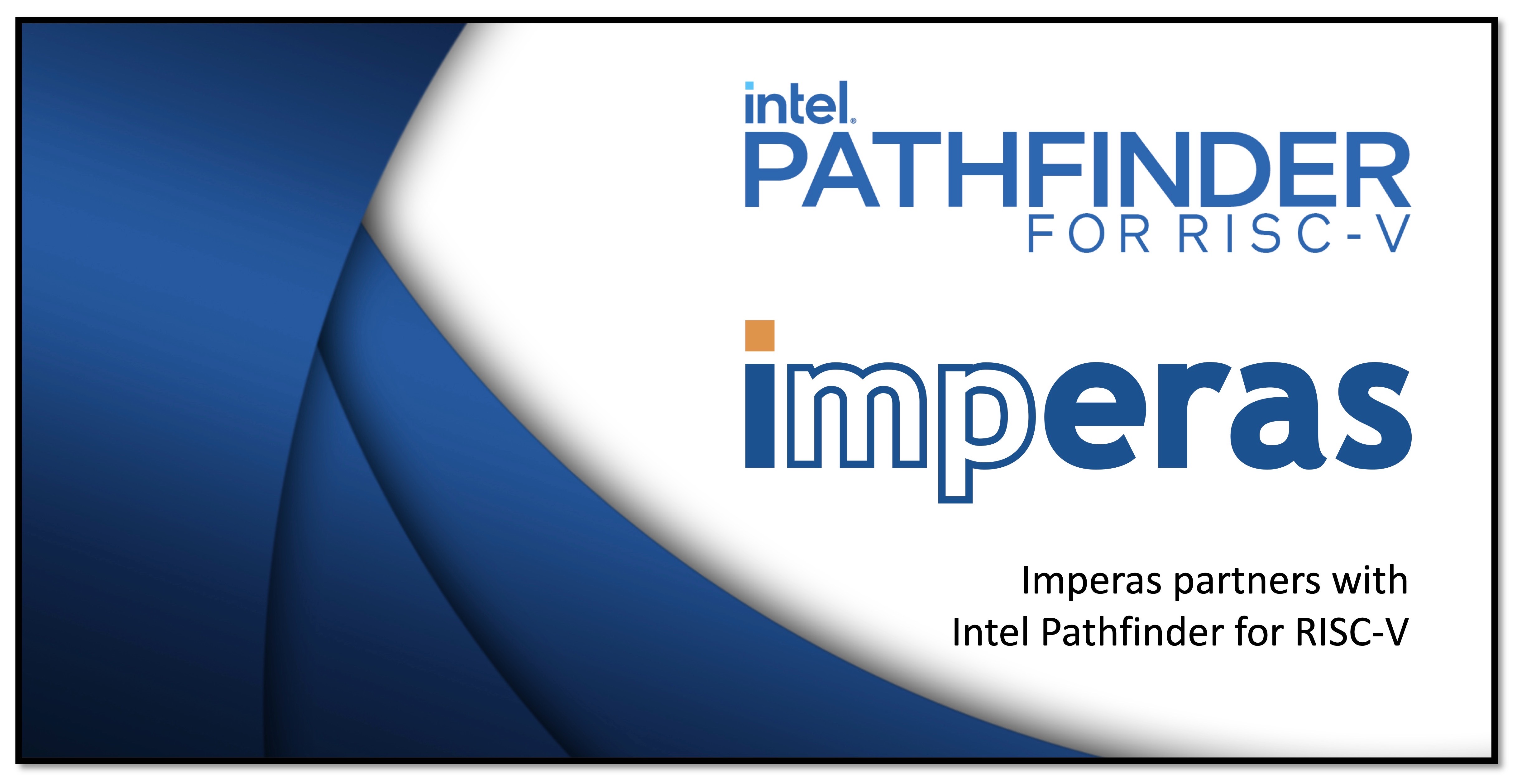 Intel Pathfinder for RISC-V with Imperas RISC-V Reference Models